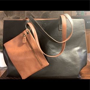 GH Bass reversible tote bag